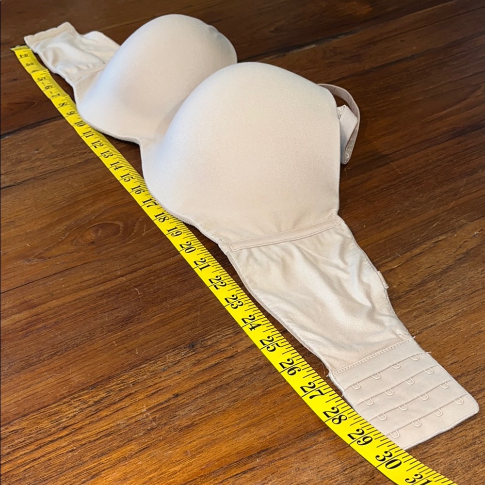 Victoria's Secret Nude Molded Cup  Strapless Bra - Worn Once